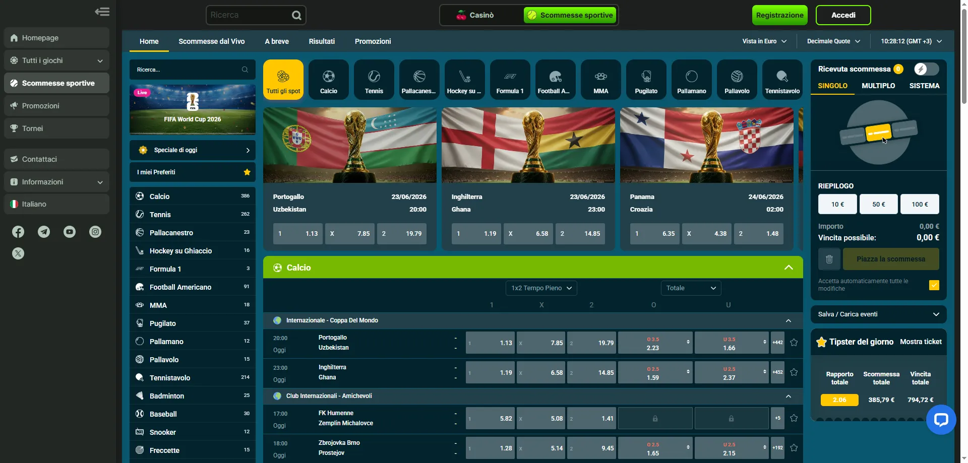 Giochi con croupier dal vivo su WeltBet Casino Italia